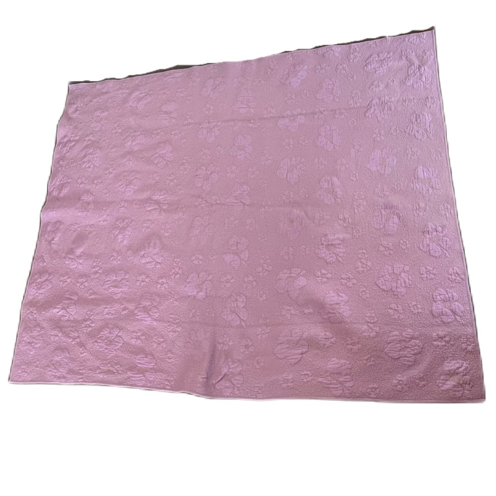 Floral Lavender Quilted Bedspread - Picture 7 of 8